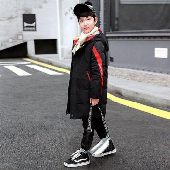 Manteau hiver enfants avec capuche, coupe-vent imperméable en cachemire