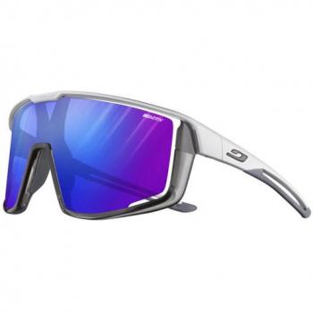 Julbo Fury Mat Weiß/Blaue Akzente