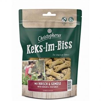 Christopherus Hirsch‑Gemüse Snackkeks – 6 × 175 g