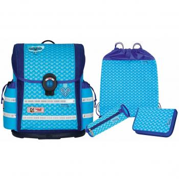 McNeill ERGO Light 912 S Pretty Schulranzen 4‑teiliges Set