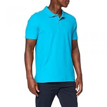 Herren-Stedman Polo in Blau – medium Größe, Baumwolle