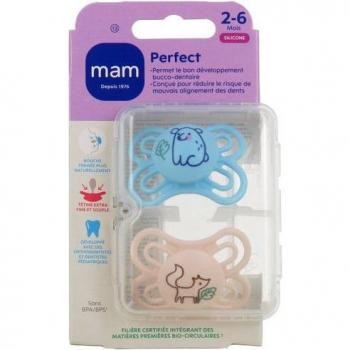 Chupeta Mam Perfect Silicone 2-6 Meses