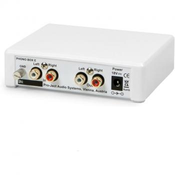 Preamplificatore Phono Box E per Giradischi Pro-Ject Bianco