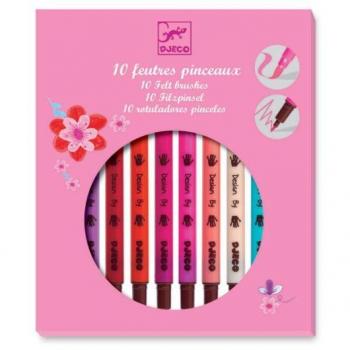 Pennelli in Feltro di Djeco con Design Sweet