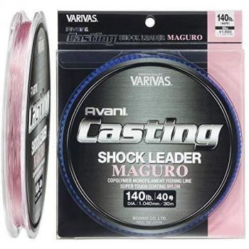 Varivas 30m Clear Maguro Nylon Leader – 140lb