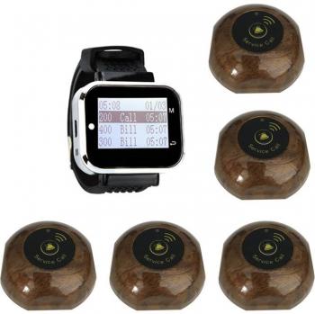 Kit d’alerte cuisine 5 boutons & montre-bracelet