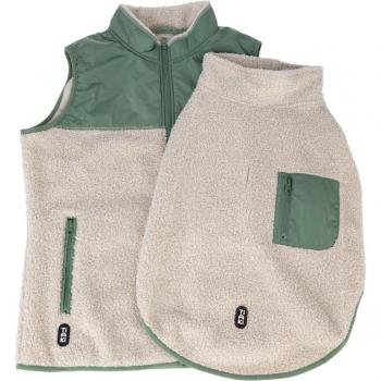 Chaleco Sherpa TIAKI Pet & Parent a juego para humano M/L + abrigo para perro de 60 cm de longitud