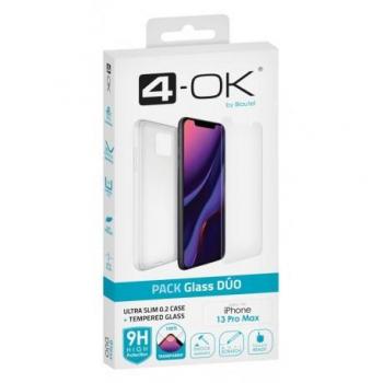 Funda y Protector Glass Dúo para iPhone 13 Pro Max