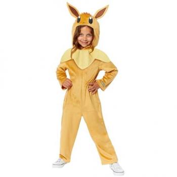 Pokémon Evoli Kinderkostüm Unisex Overall braun-beige