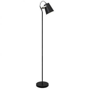 Lampara de Pie Lupen 60W Negro-Brass Vintage