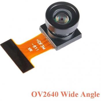 Sensor OV2640 1/4 JPEG con Ángulo 140°
