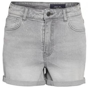 Noisy May Damen Jeansshorts im 5-Pocket-Design