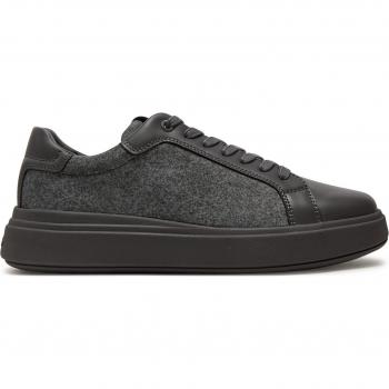 Calvin Klein Wolle-Sneakers Low Top, schnürtauglich – Modell HM0HM01597 in Grau