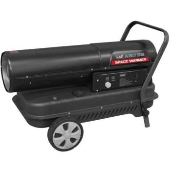 Sealey 175,000 BTU Space Warmer Paraffin/Kerosene/Diesel Heater with Wheels