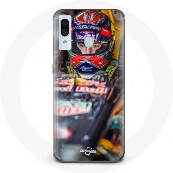 Samsung Galaxy A40 F1 Racing Driver Max Verstappen Case