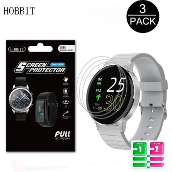 3Pcs LEMFO T4 Pro 1.3 Inch Smart Watch Hydrogel Screen Film