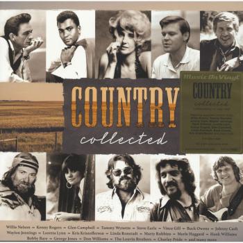 Compilation Country Collectée Vinyle Transparent
