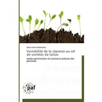 Variabilité de la réponse au sel de variétés de laitue