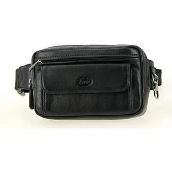 Compact Leather Belt Bag