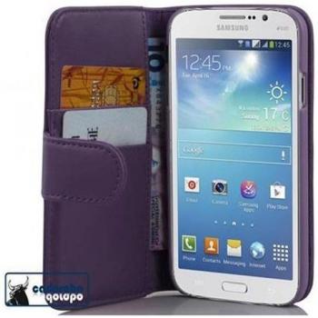 Cadorabo Cover con Tasca per Carte per Galaxy Mega 5.8