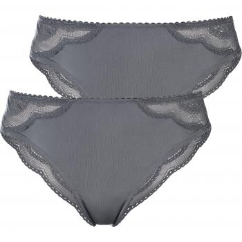 LASCANA Brasilslip (2er Set) mit zarter Spitzenverzierung