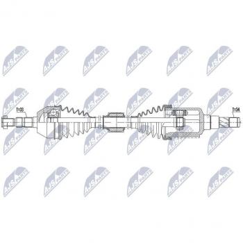 NTY Componente Auto Direzione NPW-DW-029