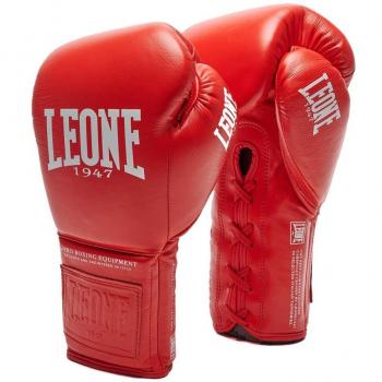 Guantes Leone 1947 “El Máximo Rojo” 14 oz de cuero sintético