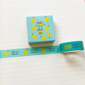Watermelon Lemon Paper Washi Tape