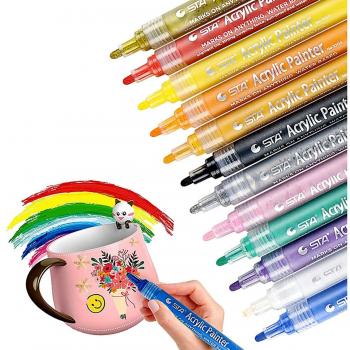 ArtMélange 12 – Stylos à gel multi‑supports