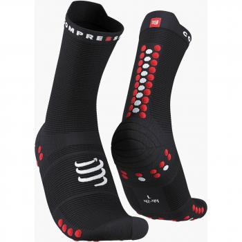 Calcetines de running Compressport Pro Racing v4.0 Run High negro