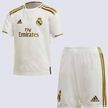 Adidas Kinder Ausrüstung Real H Mini, Top: Weiß, Bottom: Weiß, 104