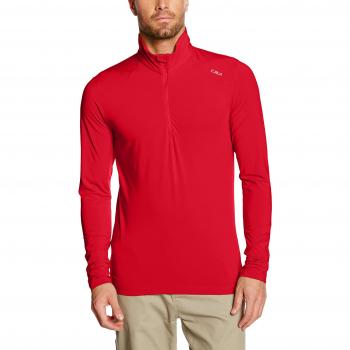 CMP Herren Ferrari-Fleeceshirt – Rolli‑Style – 48