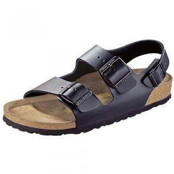 Sandales Birkenstock Milano Noir Cuir EU 36