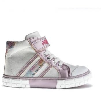 Botins PABLOSKY 974300 para Meninas com Fecho Adesivo e Solado Antiderrapante Branco