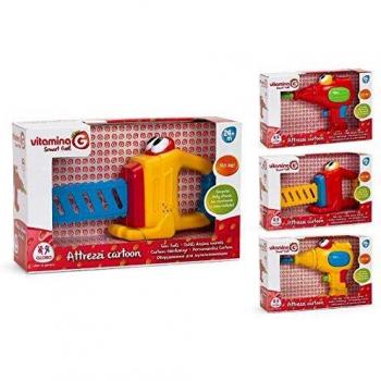 Globo Giocattoli 5076 Vitamina G 2 Colori Assortiti Try-Me Tools con Suono