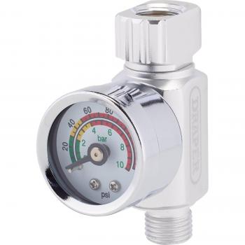 Draper 28377 1/4 BSP Air Regulator with Gauge, 140psi