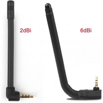 Artudatech 3.5mm Jack External Antenna Signal Booster 2DBI 6DBI for Mobile Devices Outdoor