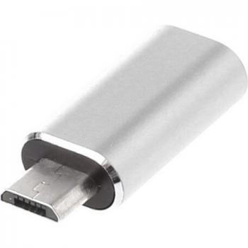 Adaptador 8Pin Lightning a Micro USB para móviles Samsung y Huawei