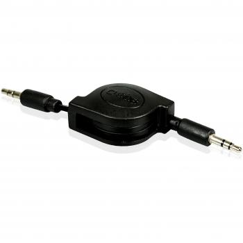 Cable jack 3.5mm macho-macho negro