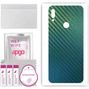Huawei Y6 Prime 2019 Carbon Foil Wrap Sticker
