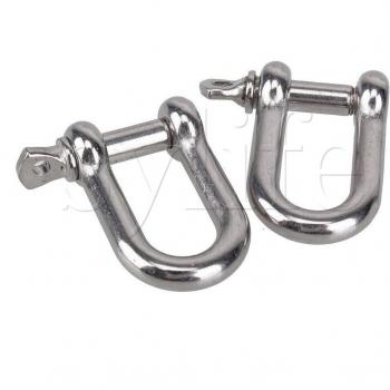 Chaînes à vis en acier inox, 5mm, pack de 2
