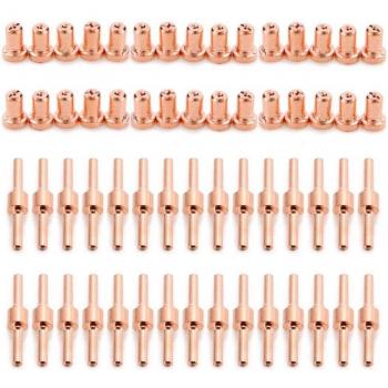 60pcs Plasma Cutter Electrode and Nozzle Kit for PT31 LG40 40A