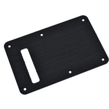 Cubierta de Aluminio y Metal para Guardabarros ST Strat, 6 Agujeros, Anodizada, Placa Trasera para Trémolo