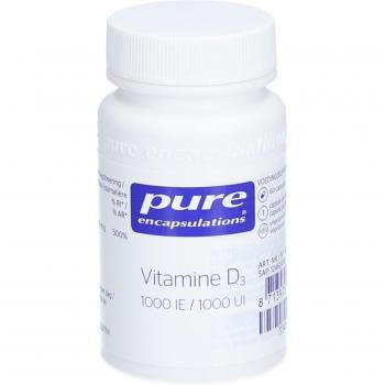 Pure Encapsulations Vitamine D3 1000 IE 60 Stück