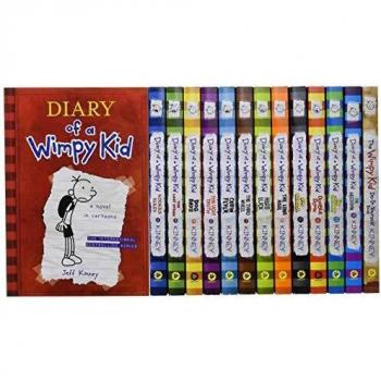 Diary of a Wimpy Kid Box of Books 1-13 + DIY (Export edition)