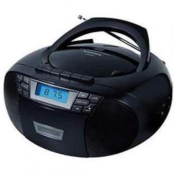 Reproductor portátil Sunstech Radio CD CXUM53BK con USB Negro