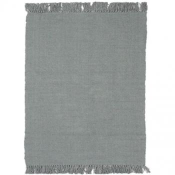 Tappeto di Cotone Elegante The Deco Factory 120x170 cm Nera Scura