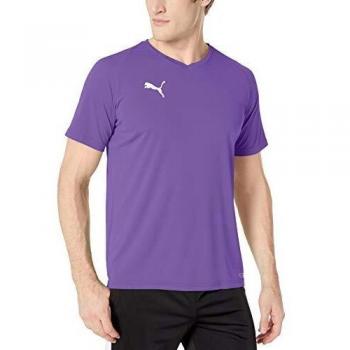 PUMA LIGA Jersey – Prism Violet White, XL Men’s Top
