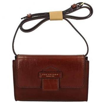 The Bridge Brown Leather Crossbody, Linea Cernaia – One Size