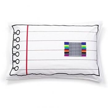 Eat Sleep Doodle Kussenslopen voor Kids – 75x50 cm